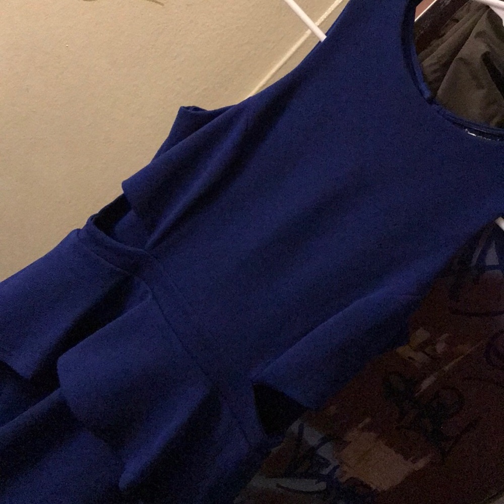 Blue Pencil Dress